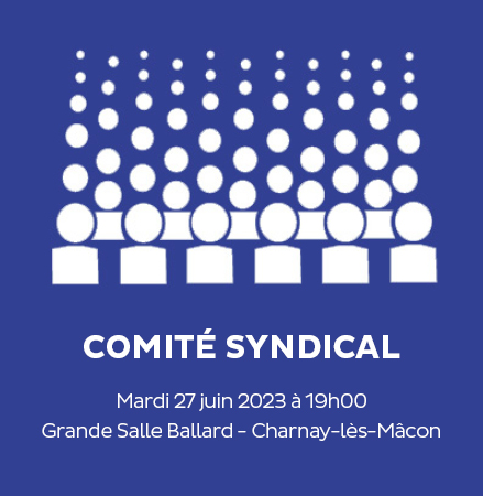 Comité syndical mardi 27 juin 2023 - 19h