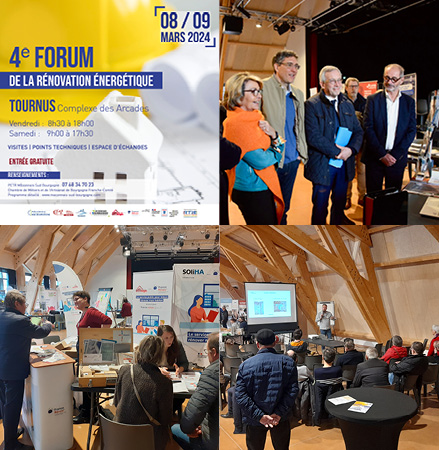 Le 4ème Forum de la Rénovation Energétique, à Tournus, a été un vrai succès !
