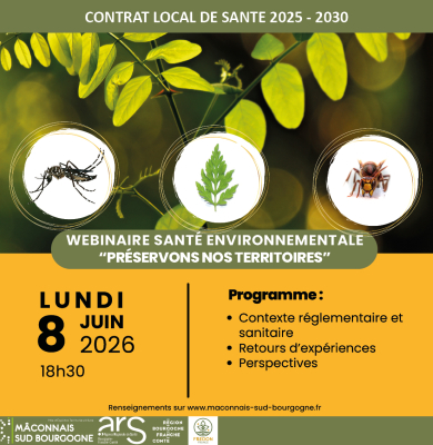 Webinaire – Santé environnementale : préservons nos territoires